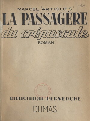 cover image of La passagère du crépuscule